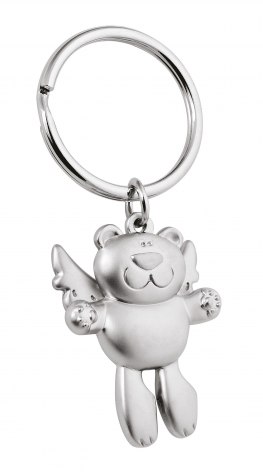 KEYCHAIN TEDDY BEAR - SATIN