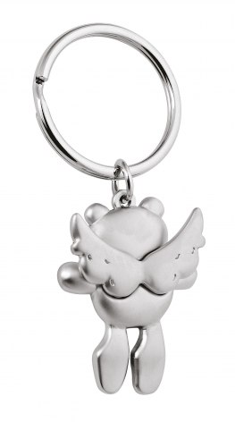 KEYCHAIN TEDDY BEAR - SATIN