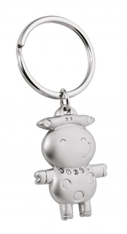 KEYCHAIN COW - SATIN