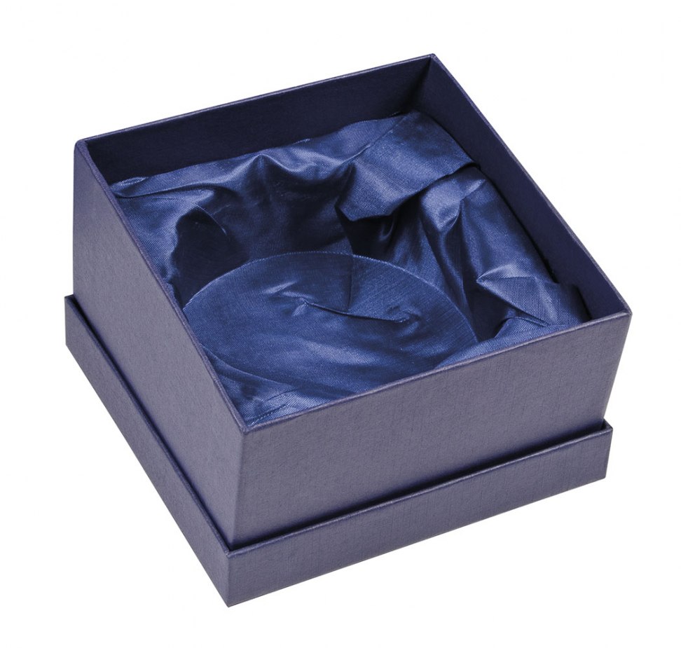 BLUE BOX BASE AND LID 120X120X65