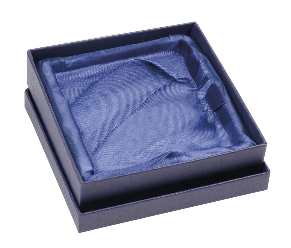 BLUE BOX BASE AND LID 125X125X30
