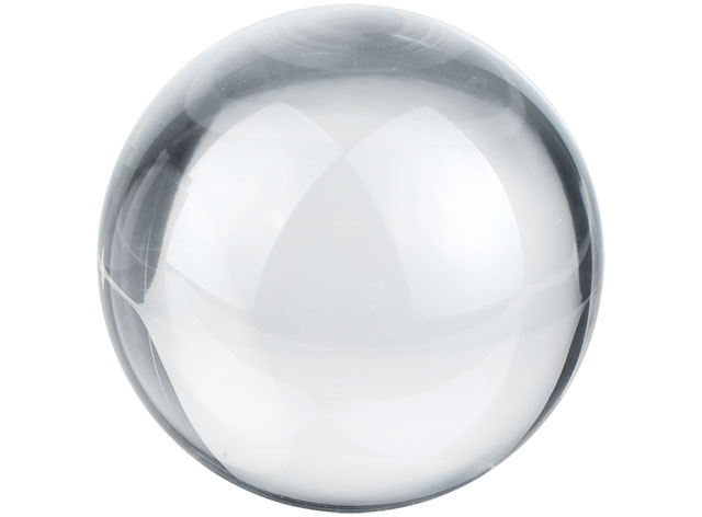 SPHERE d=80 mm GLASS WITH SLIP