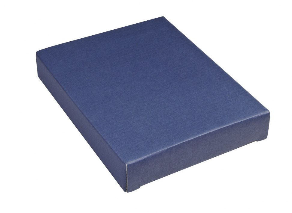 CAJA AZUL ESTÁNDAR 155X110X25 MM