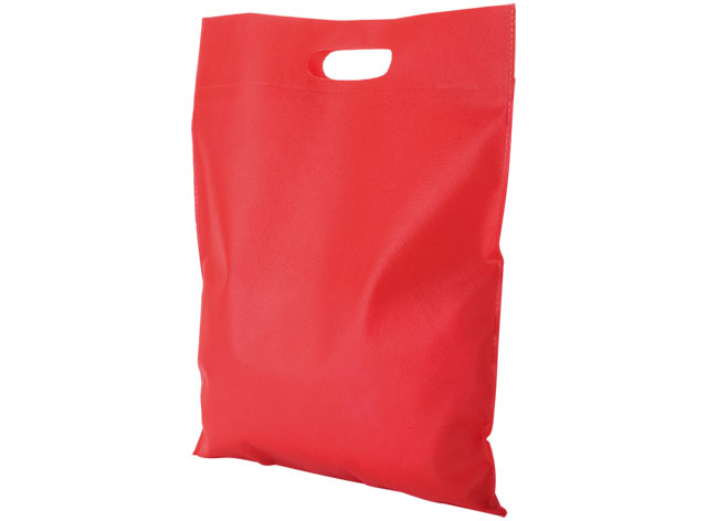 BAG IN TNT RED 38X35 cm