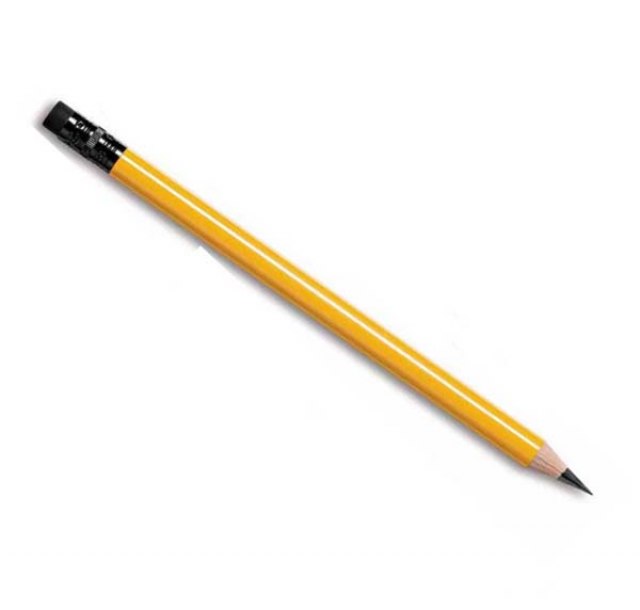 CRAYON JAUNE d=10 long.=190 mm