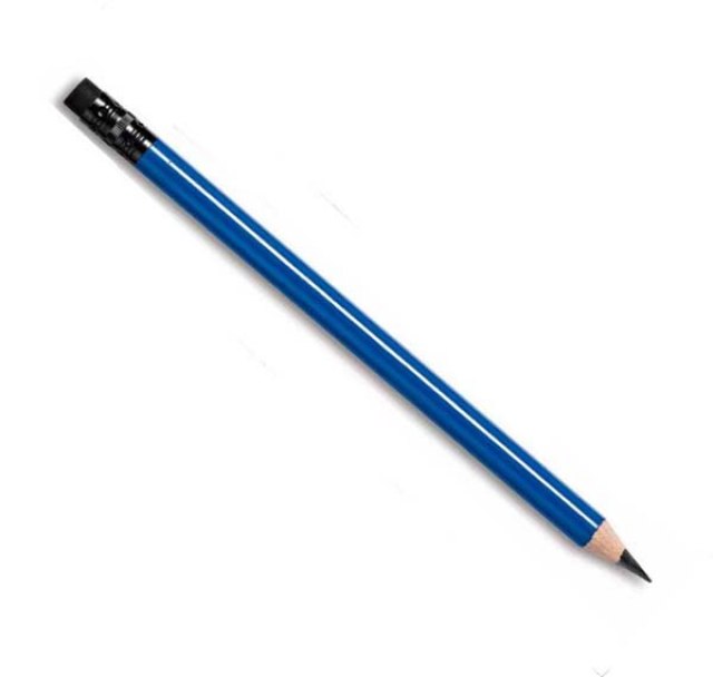 BLEISTIFT BLAU d=10 L=190 - MIN.100 St