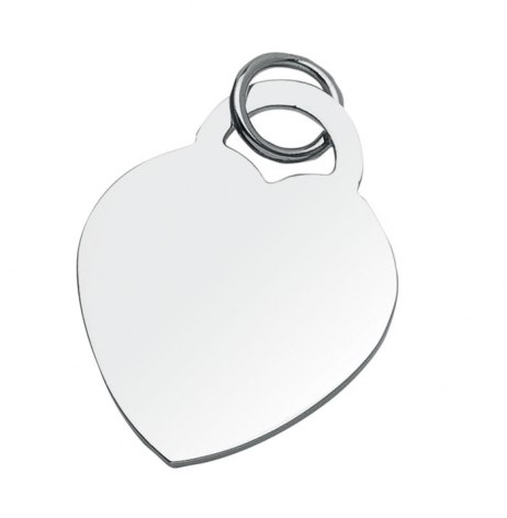 PIASTRINA CHARMS CUORE - 27x35 mm