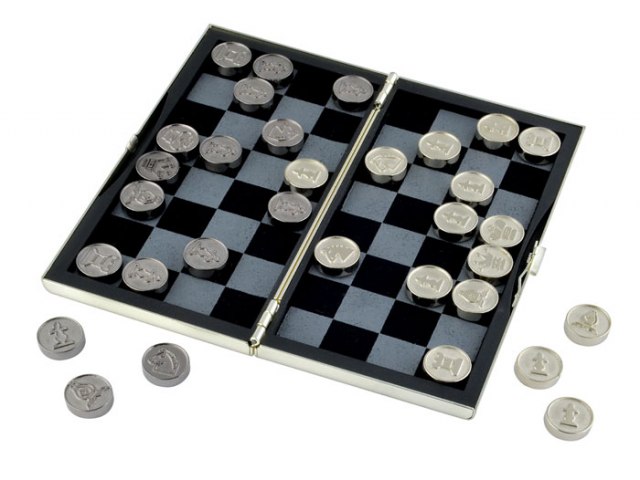 DRAUGHTS & CHESS TRAVEL LUX BOX-125x125