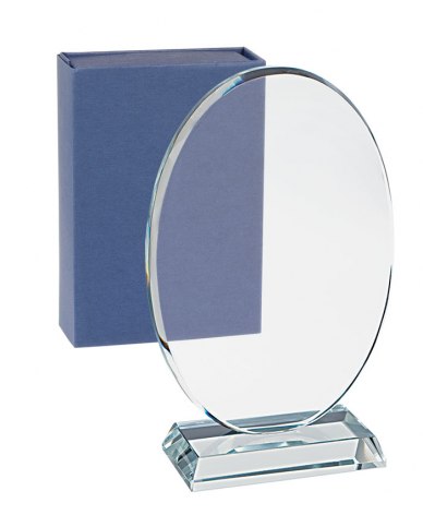 TROPHY OVAL GLASS - h=60 mm