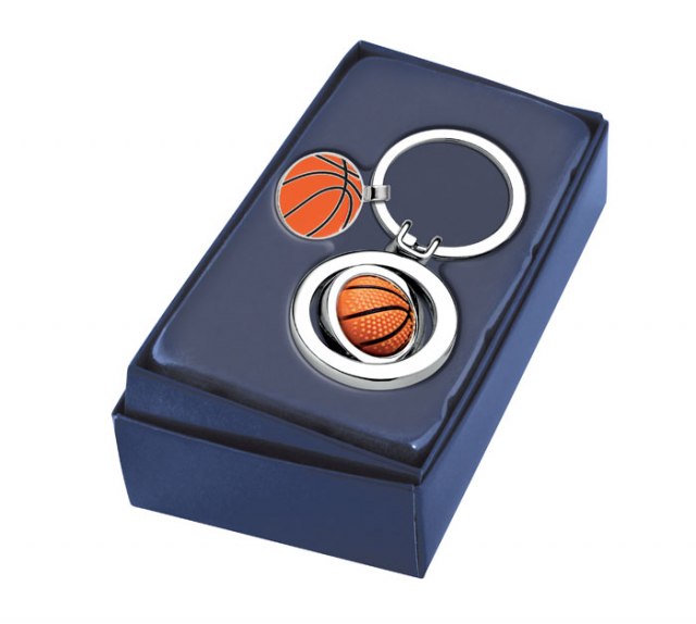 KEYCHAIN - BASKET-WITH COIN