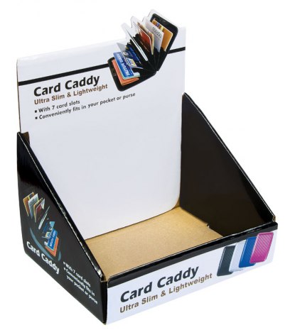 DISPLAY STAND FOR BUSINESS CARD HOLDER