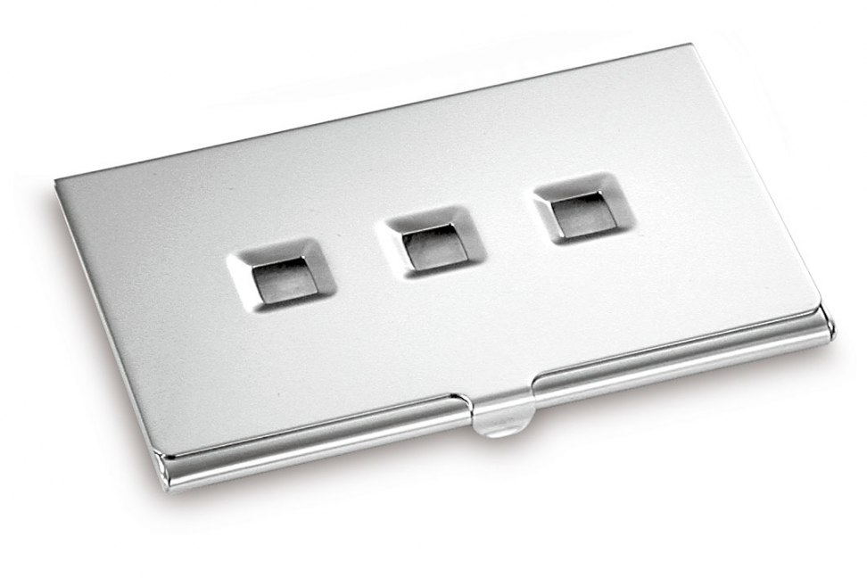 BUSINESS CARD HOLDER HOLES