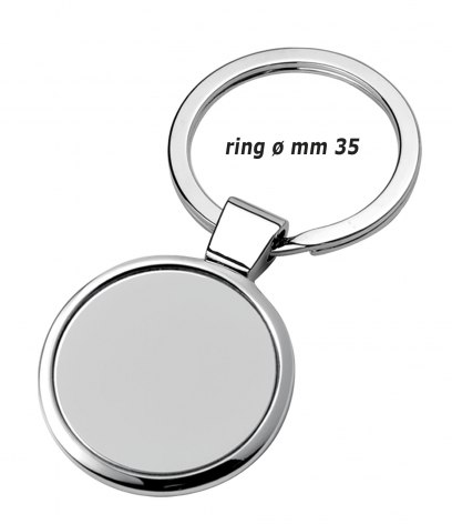 KEYCHAIN ROUND d=30 mm