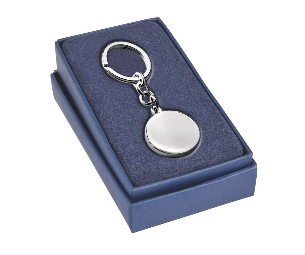 KEYRING ROUND PLATE - d=30 mm