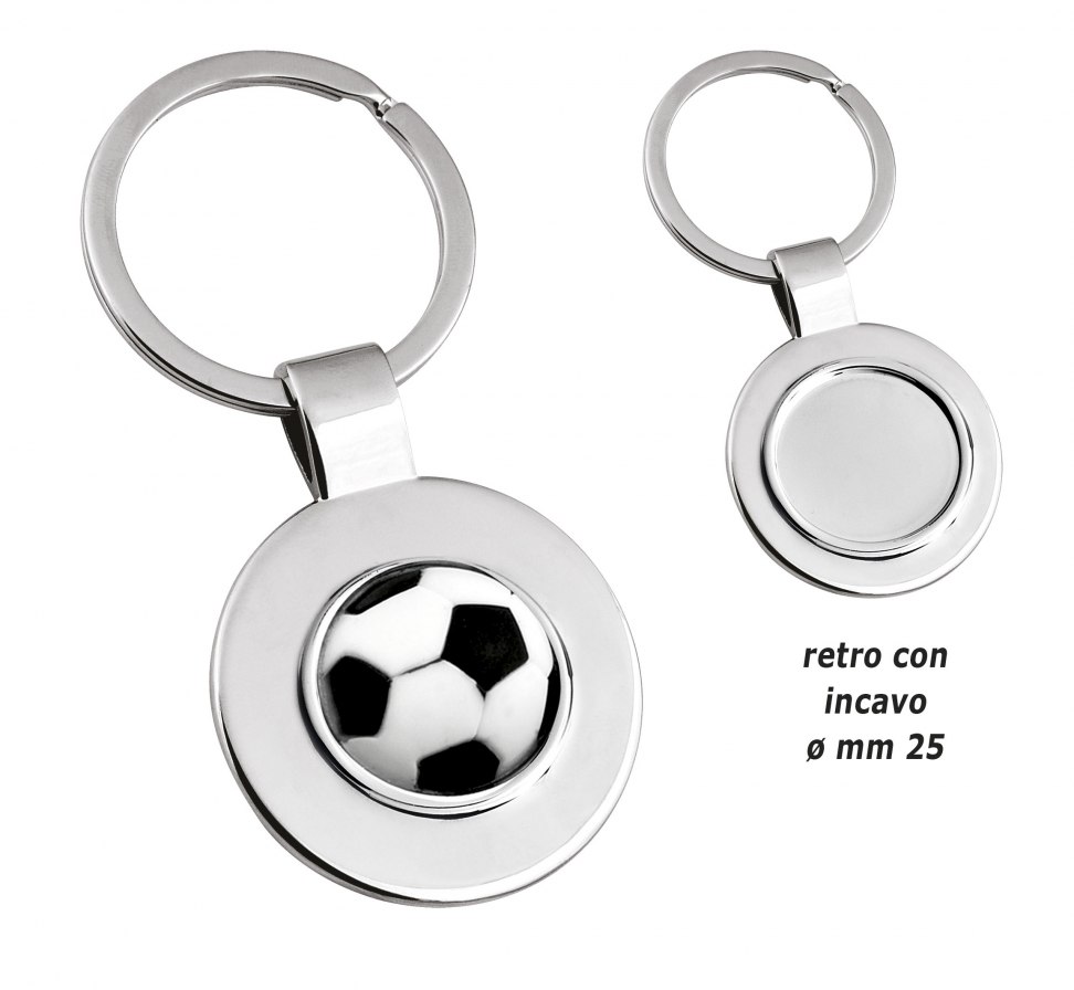 KEY CHAIN FOOTBALL WITH HOLLOW