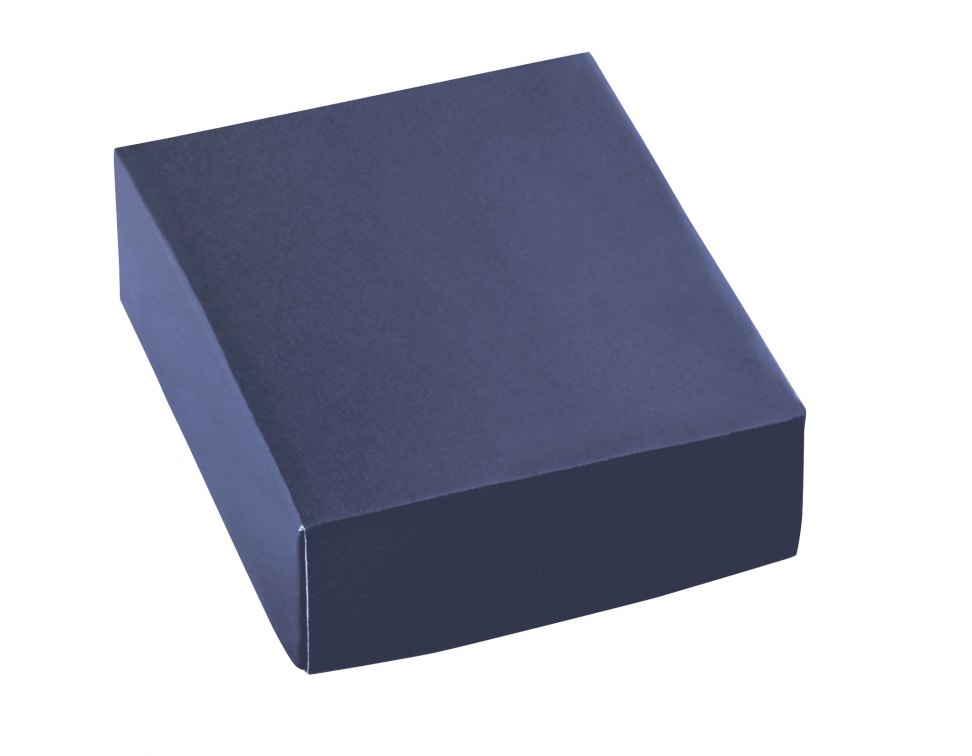 BLUE BOX 90X90X35MM FOR CUFFLINKS