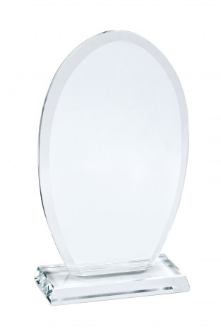 TROPHY OVAL GLASS mm 137 H