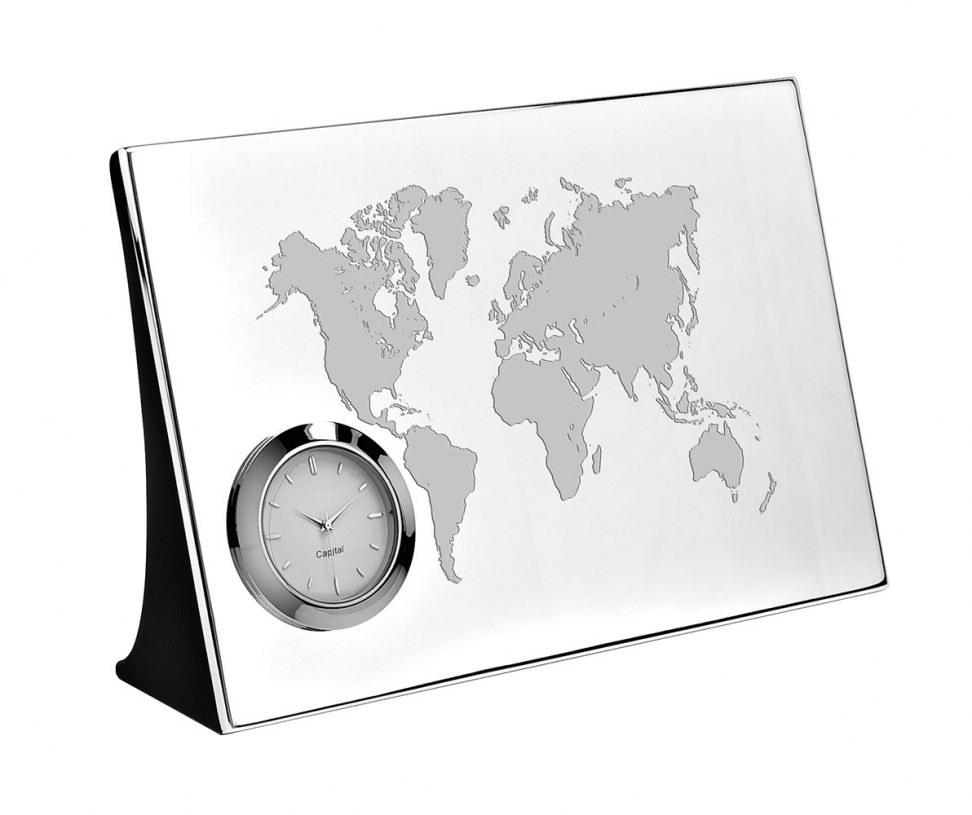 HORLOGE SUR PLAQUE LB - 180 x h120 mm