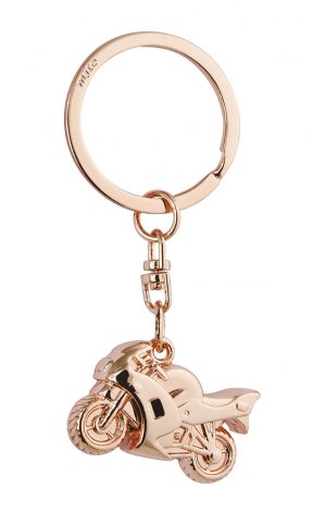 KEY CHAIN MOTORBIKE ROSE GOLD - NO BOX