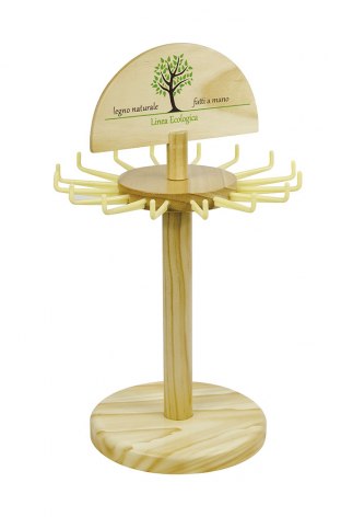 ESPOSITORE PORTACHIAVI LEGNO NEUTRO