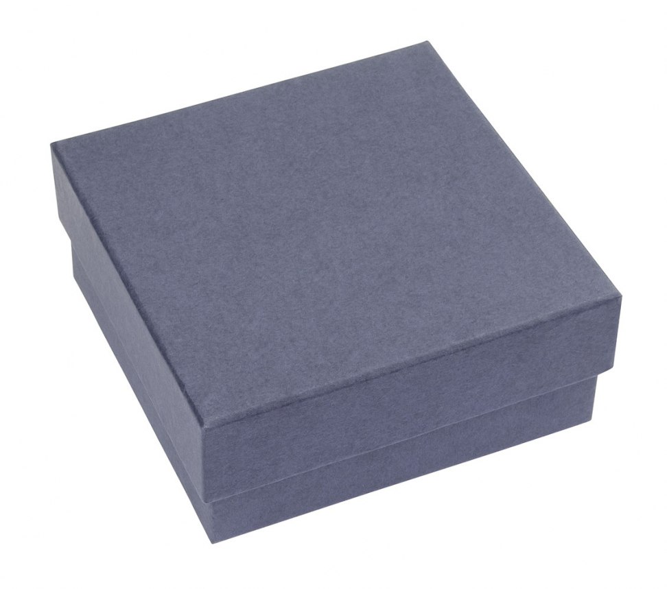 BLUE LIFT-OFF LID BOX 110X105X45