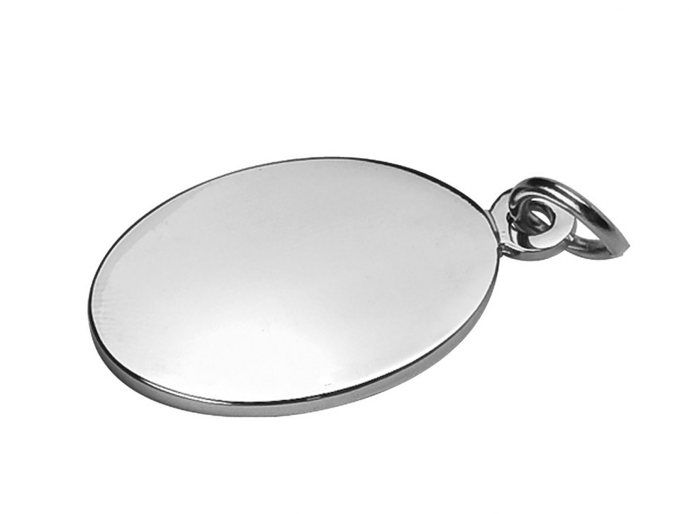 PLATE OVAL - 25x33 mm