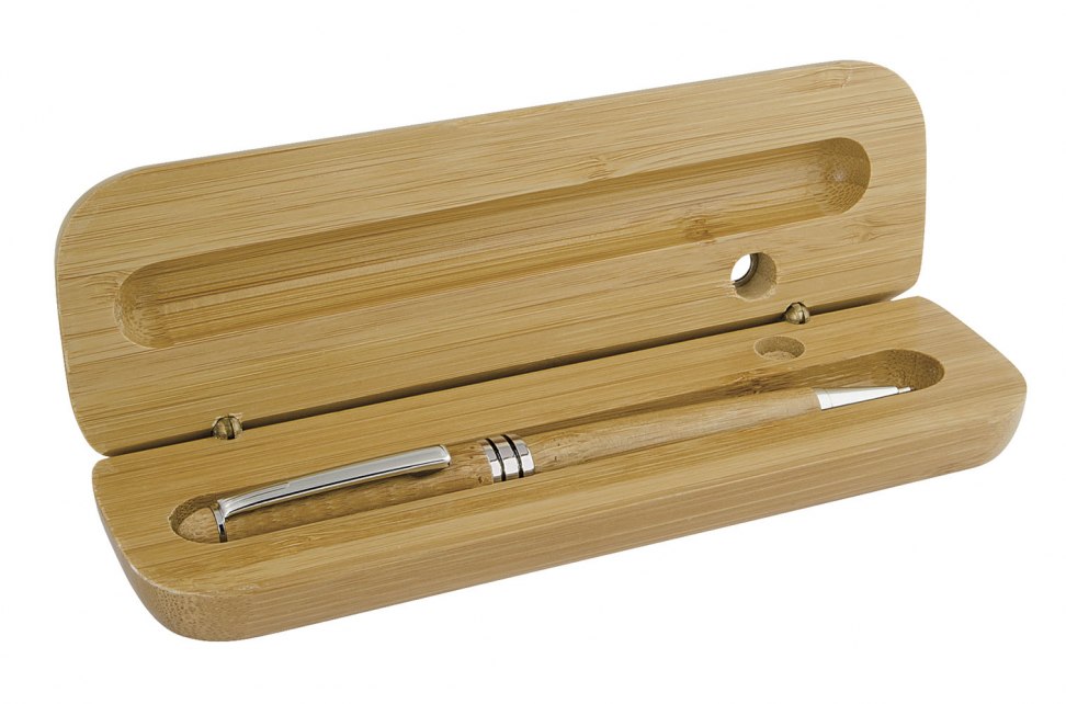 BALL PEN BAMBOO WITH BOX
