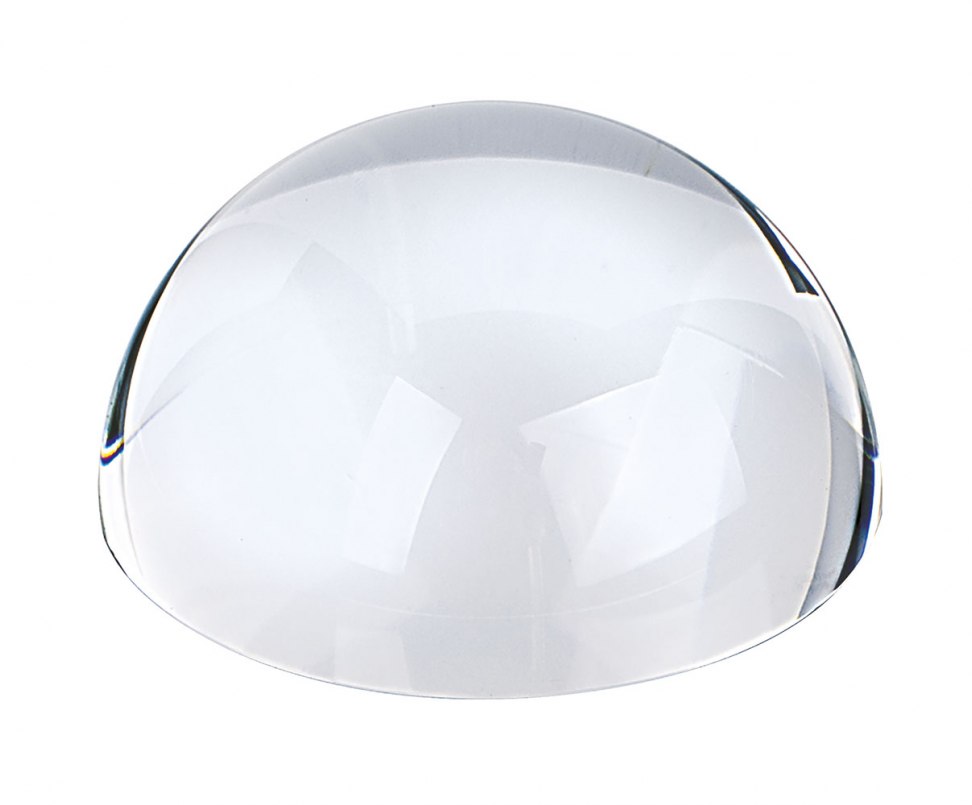 HEMISPHERE WHITE GLASS d=70 mm