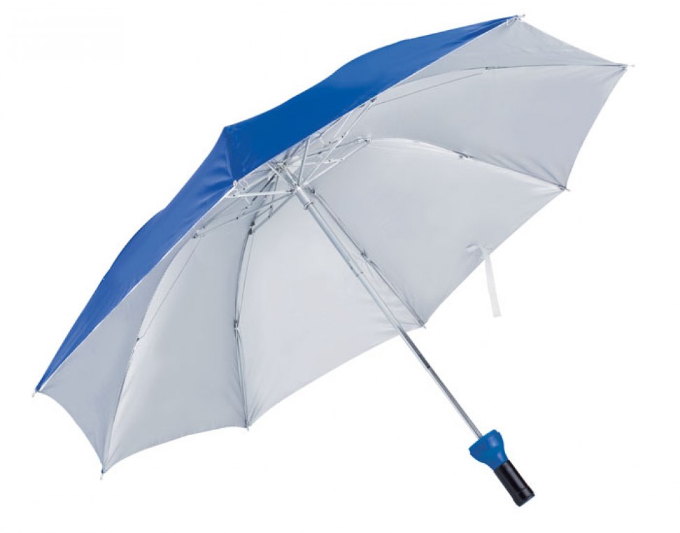 UMBRELLA BOTTLE SHAPED BLU d=95cm