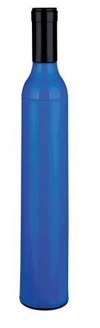 UMBRELLA BOTTLE SHAPED BLU d=95cm