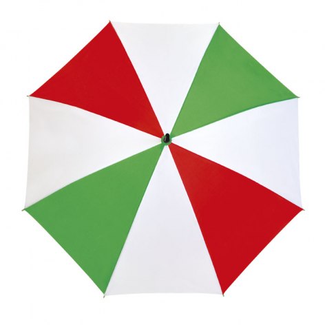 UMBRELLA ITALIAN FLAG HANDLE C d=102cm