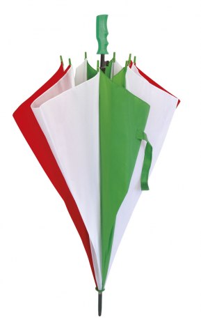 REGENSCHIRM GOLF ITALIENISCHE FLAGGE