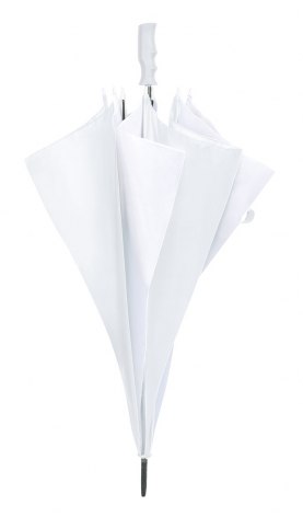 UMBRELLA GOLF WHITE - PVC HANDLE d=127cm