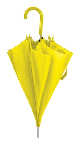 PARAPLUIE JAUNE MANCHE PVC JAUNE d=106cm