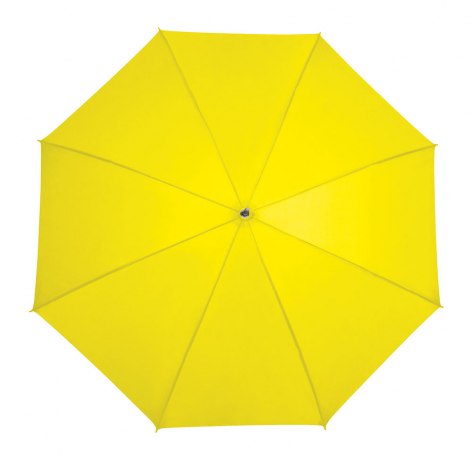 PARAPLUIE JAUNE MANCHE PVC JAUNE d=106cm