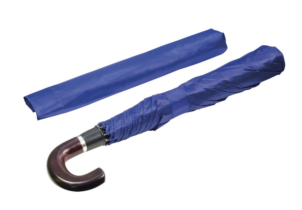 FOLDING BLUE UMBRELLA