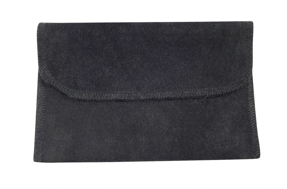 SACHET NOIRE POUR PORTE-CARTES 110X70 MM