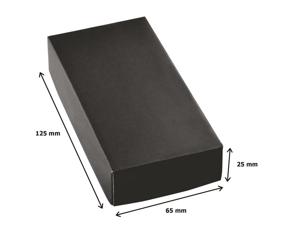 KEYCHAIN ROUND BLACK CHROMED d.35mm