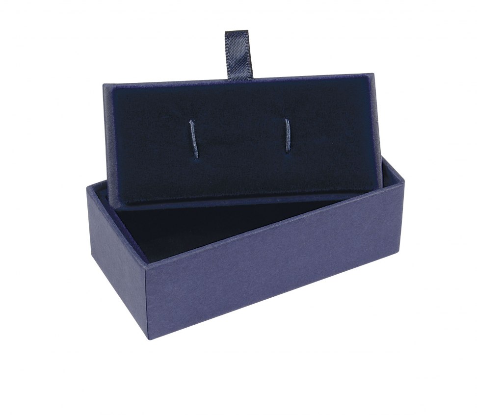 BLUE BOX 80X40X28 MM FOR TIE CLIP