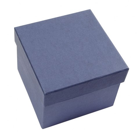BLUE BOX SATIN 12X12X11CM