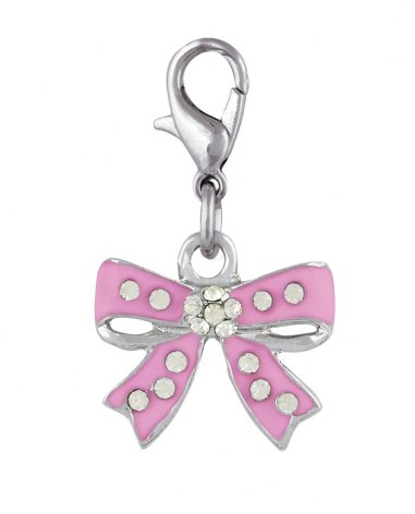 CHARM - BOW PINK