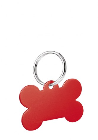 PENDENTIF OS ROUGE - 25x38 mm