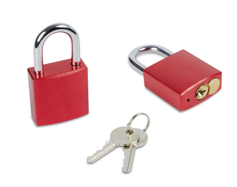 RED PADLOCK