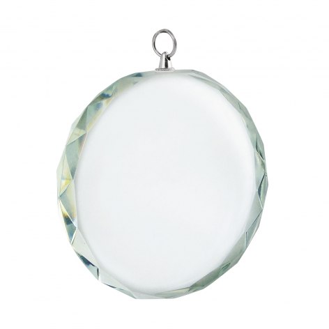 Medaglia vetro 60X60X12 mm