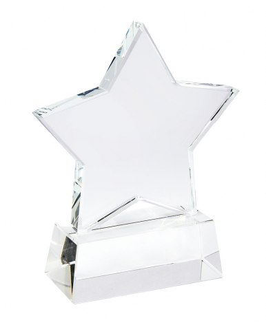 TROPHY STAR OF GLASS mm100 base
