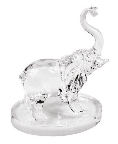 GLASS ELEPHANT - NO BOX