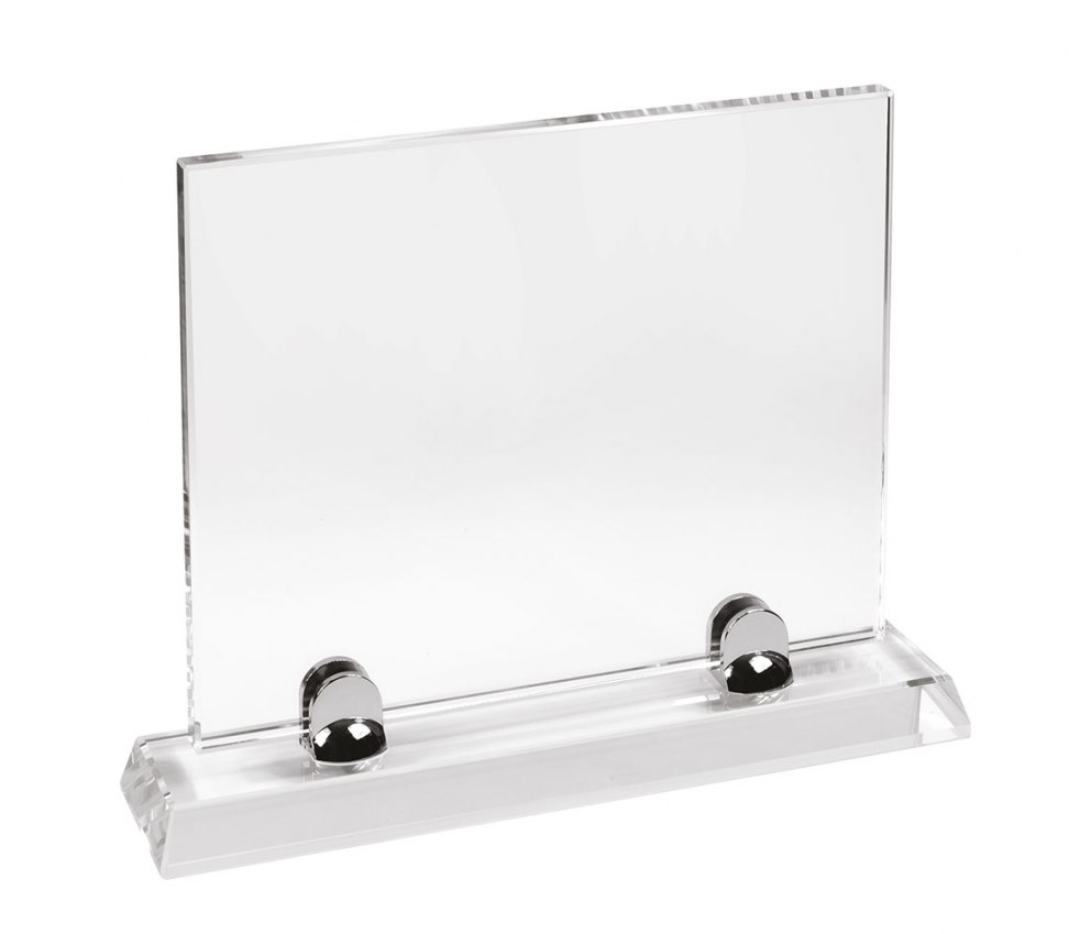 GLASS TROPHY 210X10X170 BASE H 19