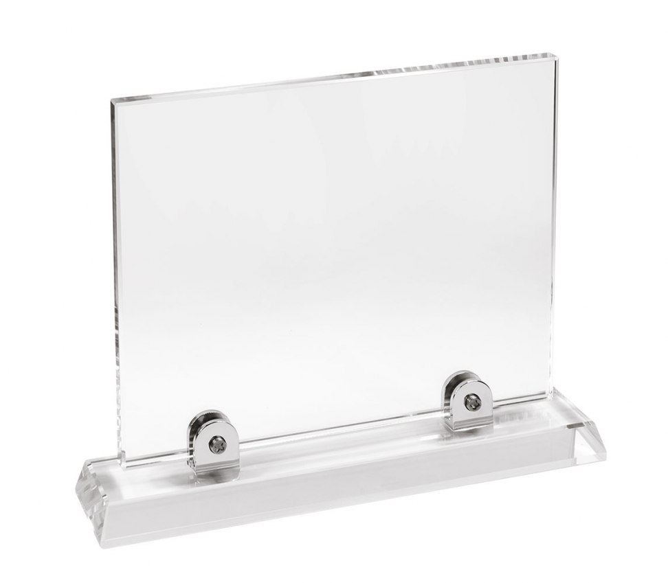 GLASS TROPHY 210X10X170 BASE H 19