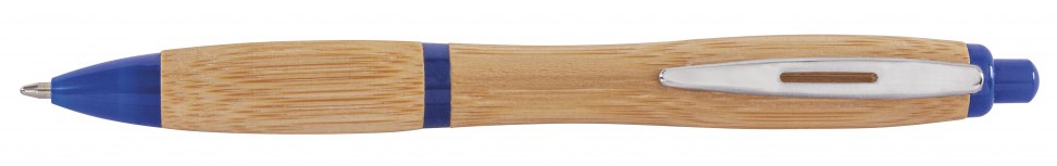 BALL PEN BAMBOO PARTS IN BLUE