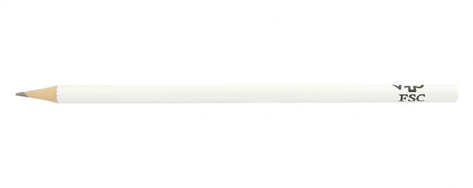 MATITA LEGNO - FSC 100% - COLORE BIANCO